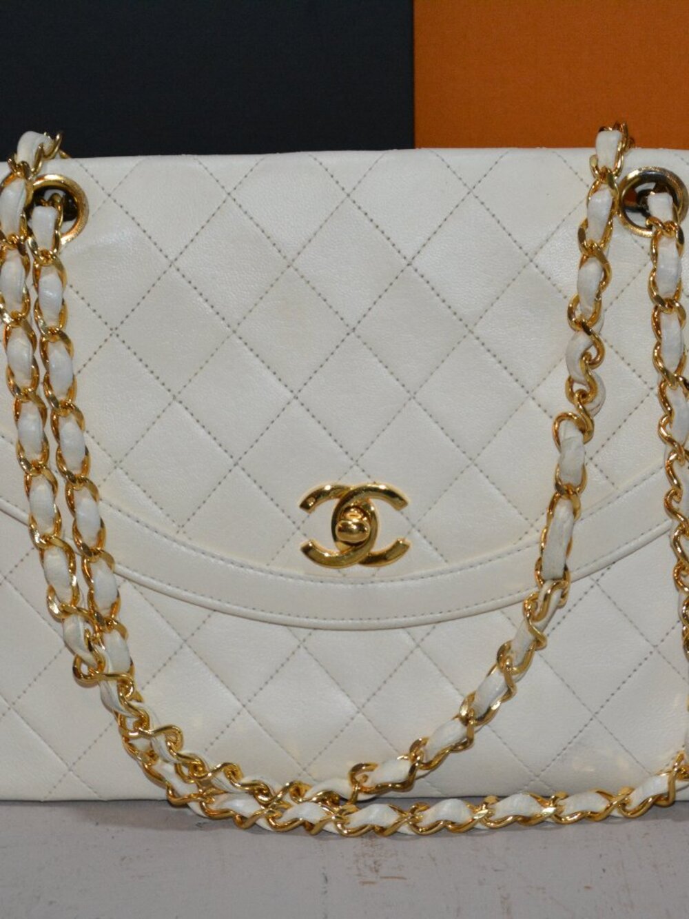 Chanel Matelasse Turnlock Shoulder Bag